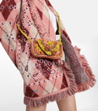 Alanui - Bandana crochet phone pouch