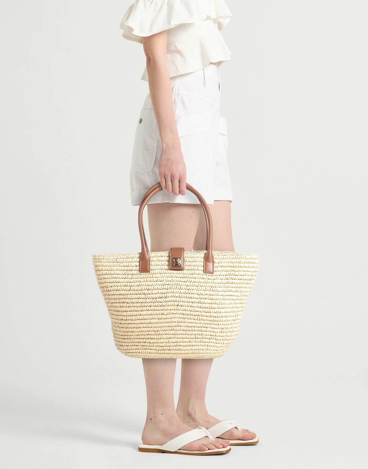 Anine Bing Womens Shoulder bag in Beige