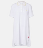 Loewe Double L cotton piqué polo dress