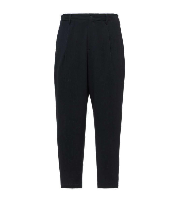 1990s Giorgio Armani Silk Lined Drawstring Pants
