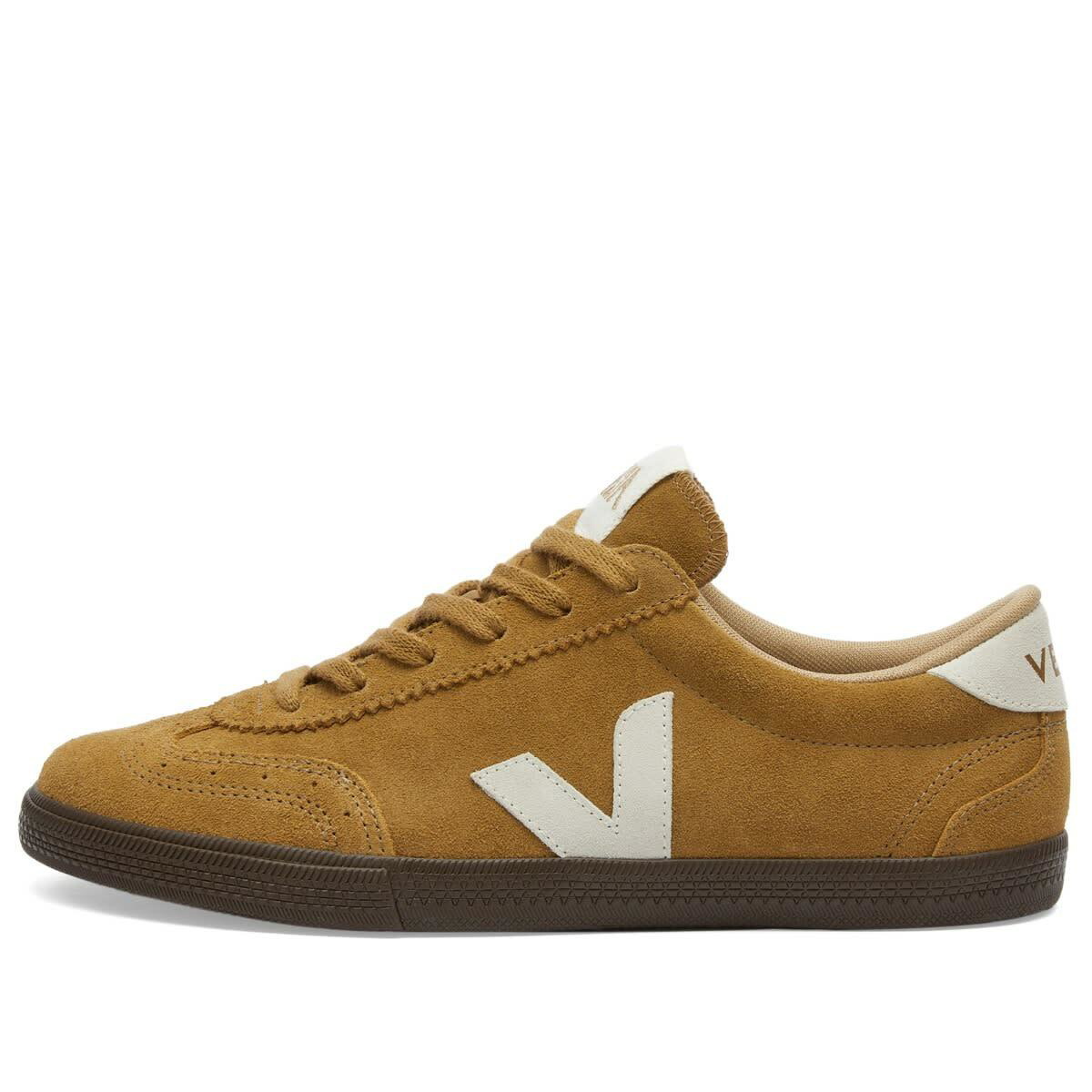 Veja Women's Volley Suede Sneaker in Tent Natural Eagle VEJA