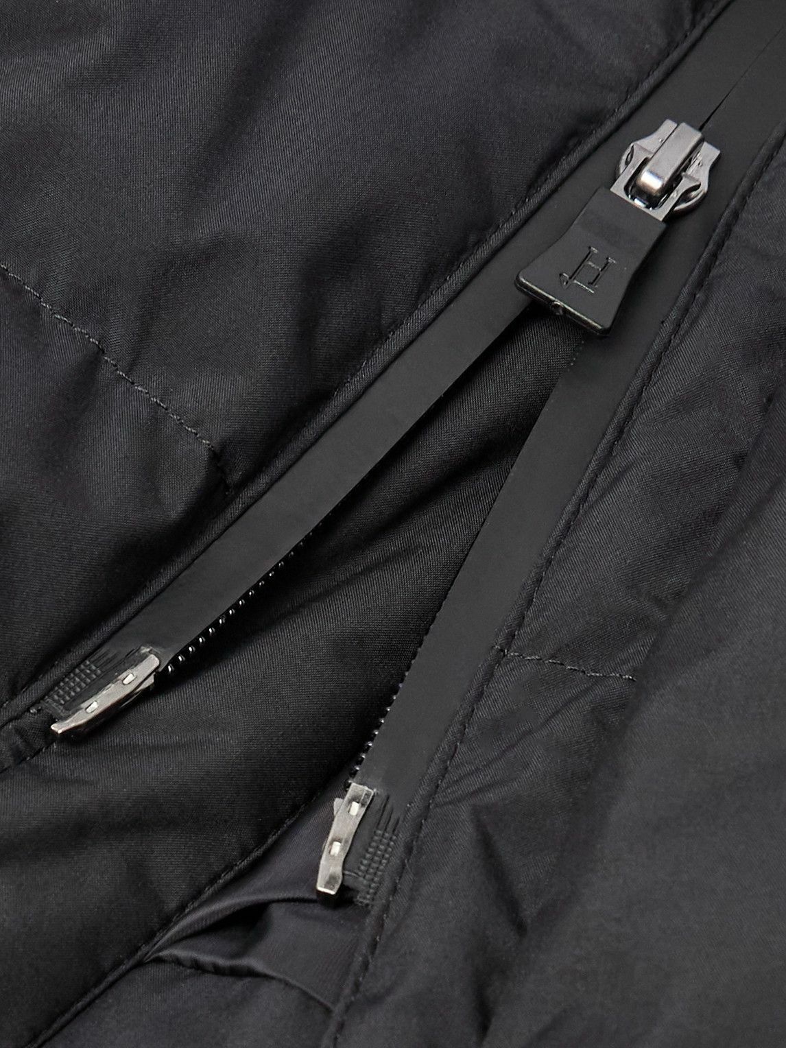 Herno - Slim-Fit Quilted Shell Hooded Down Parka - Black