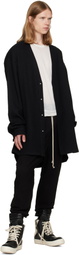 Rick Owens DRKSHDW Black Tower Drawstring Sweatpants