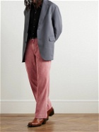 Our Legacy - Straight-Leg Cotton-Corduroy Trousers - Pink