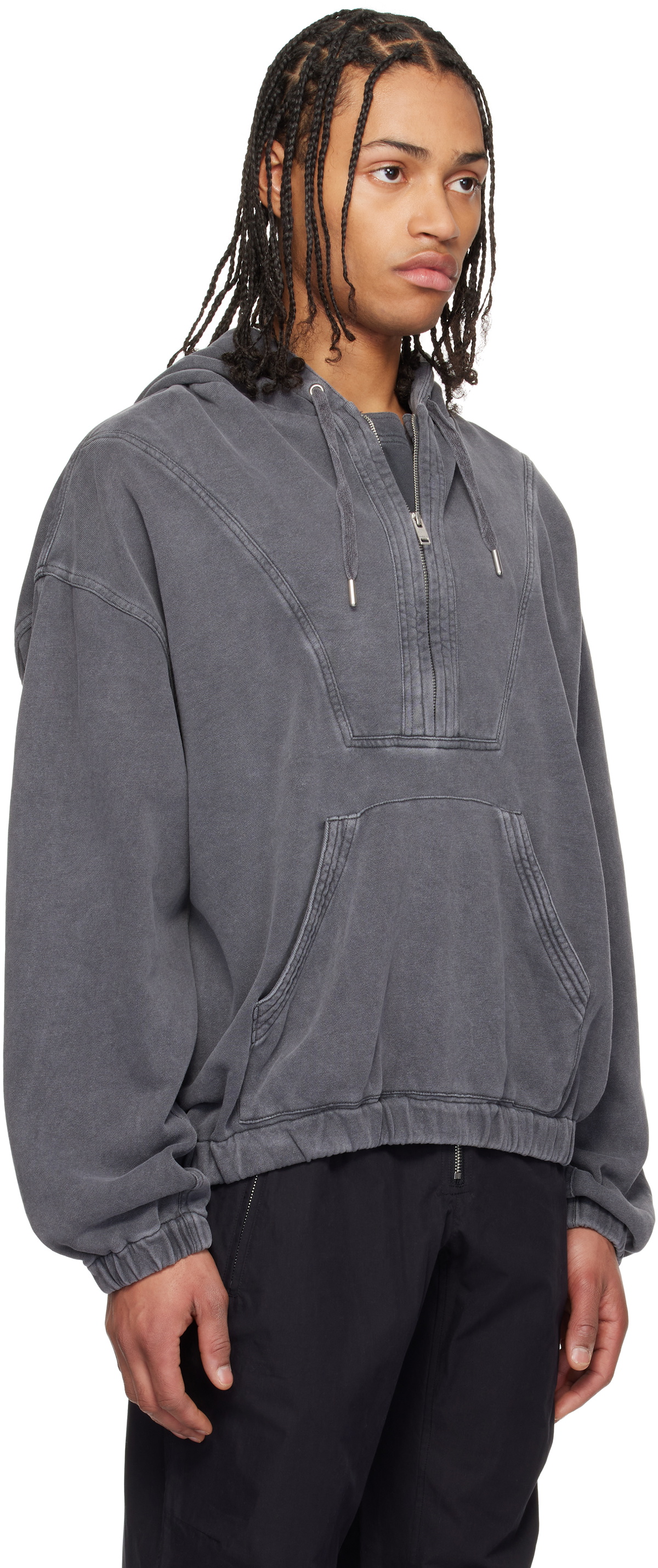 Isabel Marant Gray Yanis Hoodie
