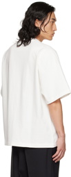 Jil Sander Off-White Crewneck T-Shirt