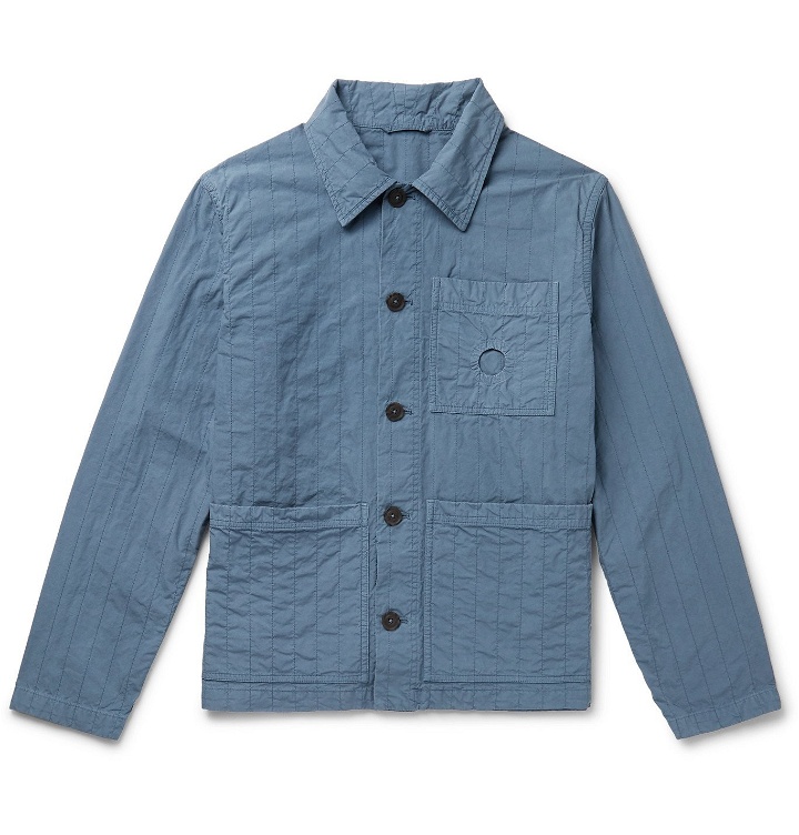 Photo: Craig Green - Quilted Cotton-Canvas Chore Jacket - Blue