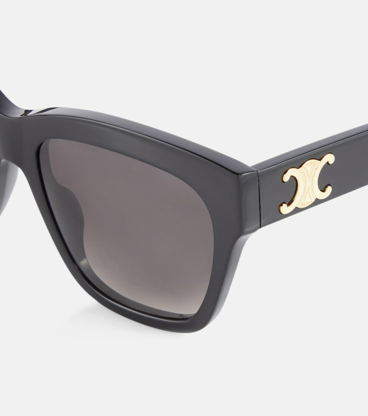 Celine Triomphe Logo Acetate Cat-Eye Sunglasses $510.00