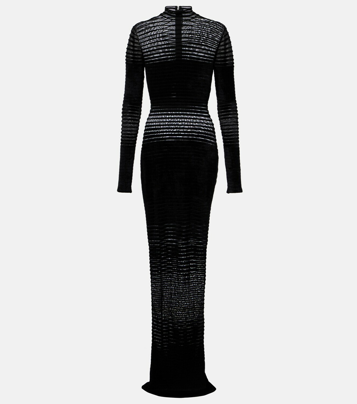Mugler Semi-sheer gown