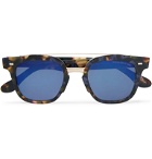 Cutler and Gross - Square-Frame Tortoiseshell Acetate and Gold-Tone Sunglasses - Tortoiseshell