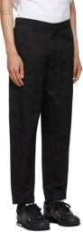 Comme des Garçons Homme Black Garment-Dyed Trousers