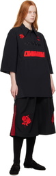 WILLY CHAVARRIA Black adidas Originals Edition Long Shorts