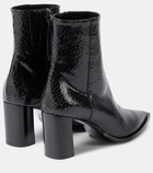 Dorothee Schumacher Crackle Edginess leather ankle boots