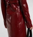Courrèges Heritage vinyl coat