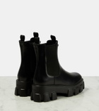 Prada Monolith leather Chelsea boots