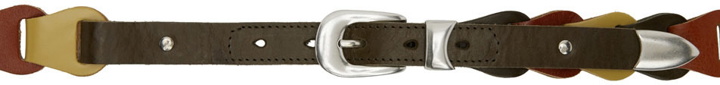 Photo: Our Legacy Multicolor Leather Link Belt