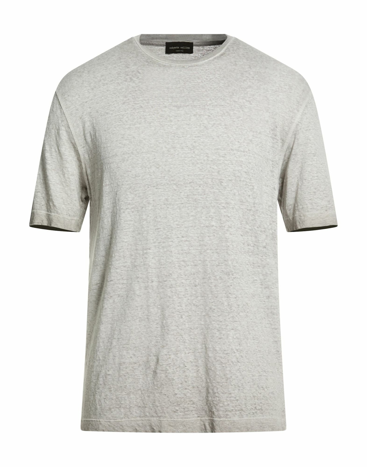 Roberto Collina Mens T-shirt in Grey