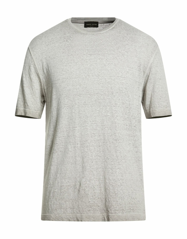 Photo: Roberto Collina Mens T-shirt in Grey