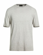 Roberto Collina Mens T-shirt in Grey