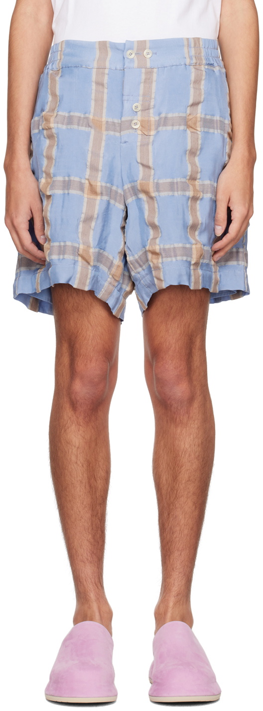 Le Short Calecon Cotton Shorts in White - Jacquemus