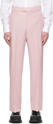 Alexander McQueen Pink Tailored Trousers