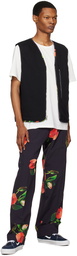 Pop Trading Company Black Paul Smith Edition Tulip Trousers