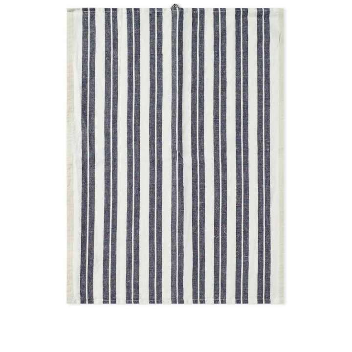 Photo: Ferm Living Hale Yarn Dyed Linen Tea Towel in Off White