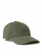 A.P.C. - Charlie Logo-Embroidered Cotton-Canvas Baseball Cap - Green