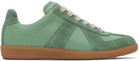 Maison Margiela Green Replica Sneakers