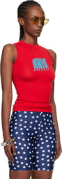 Jean Paul Gaultier Red 'The Junior Gaultier' Tank Top