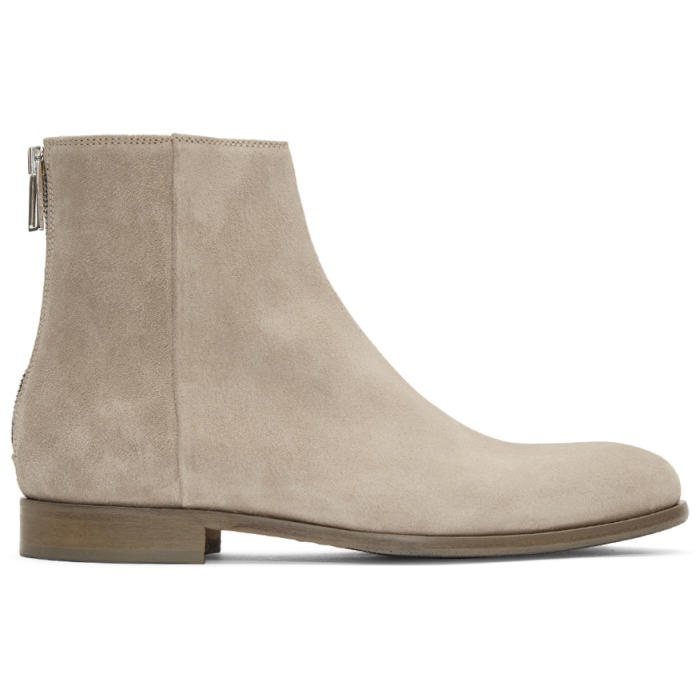 Photo: PS by Paul Smith Beige Suede Jean Boots