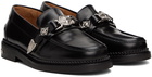 Toga Pulla Black Metal Loafers