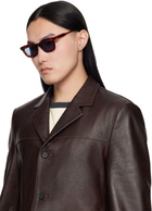 Lunetterie Générale Brown 'One More Night' Sunglasses
