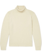 UMIT BENAN B - Cashmere Rollneck Sweater - Neutrals