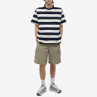 Uniform Bridge Men's Naval Stripe T-Shirt in Navy