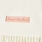 Acne Studios Men's Vesta Scarf in Cold White