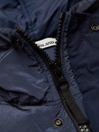 Stone Island - Quilted Hooded Shell Down Jacket - Blue