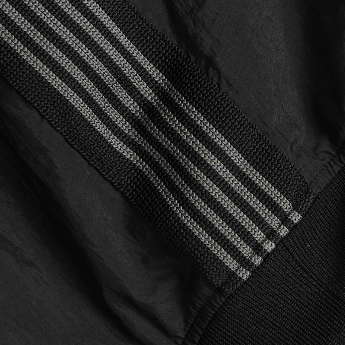END. x Needles Track Crew Neck Shirt in Black