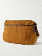 Bleu de Chauffe - Musette Leather-Trimmed Cotton-Canvas Messenger Bag