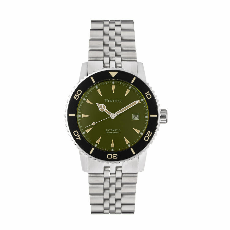 Heritor Hurst Green Dial Mens Automatic Watch HERHS1904