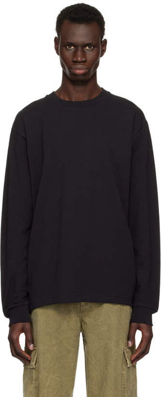 Photo: John Elliott Black LS University T-shirt