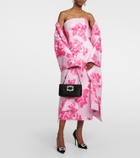 Emilia Wickstead Floral taffeta faille scarf