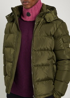 Moncler Logo-appliquéd Wool and Cashmere-blend Collar - Dark Pink - One Size