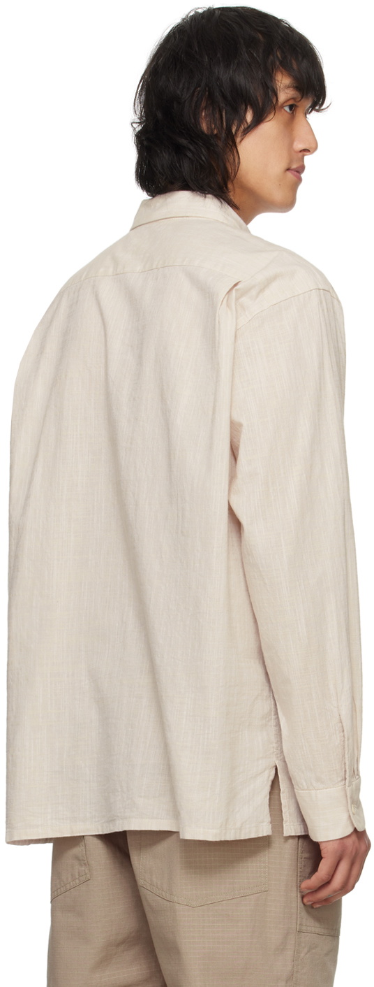Engineered Garments Beige Classic Shirt Engineered Garments