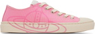 Vivienne Westwood Pink Low Top Plimsoll Sneakers