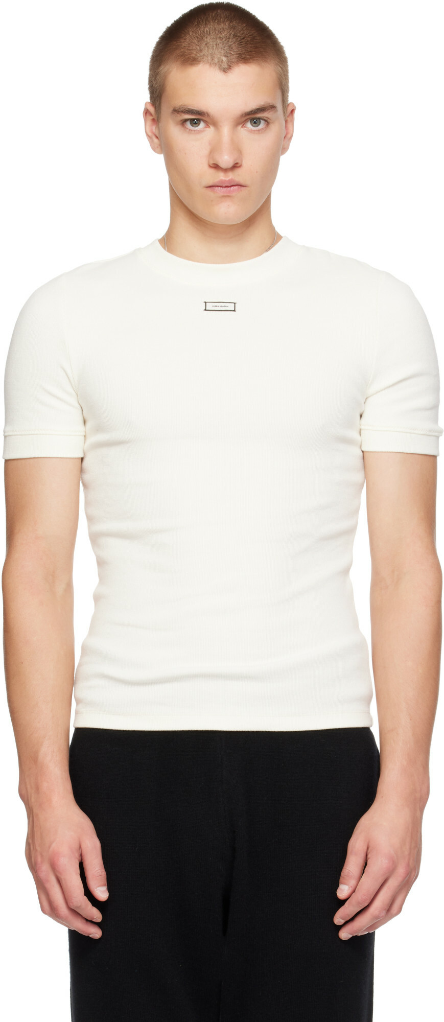 Entire Studios Off-White Lounge T-shirt