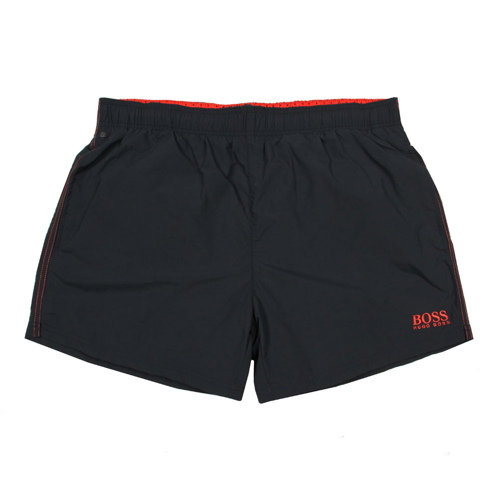 Perch Swimshorts Grey Navy BOSS