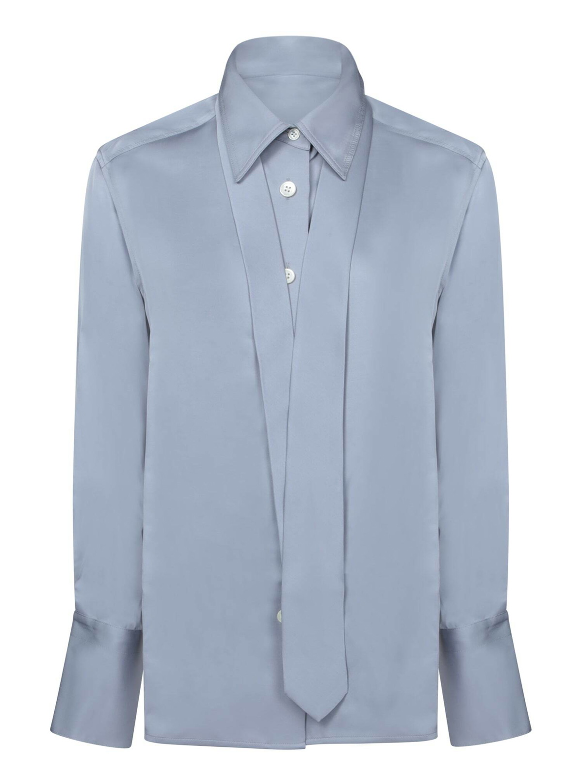 Paul Smith Light Blue Shirt With Tie