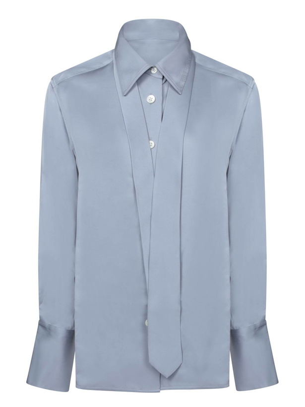 Photo: Paul Smith Light Blue Shirt With Tie