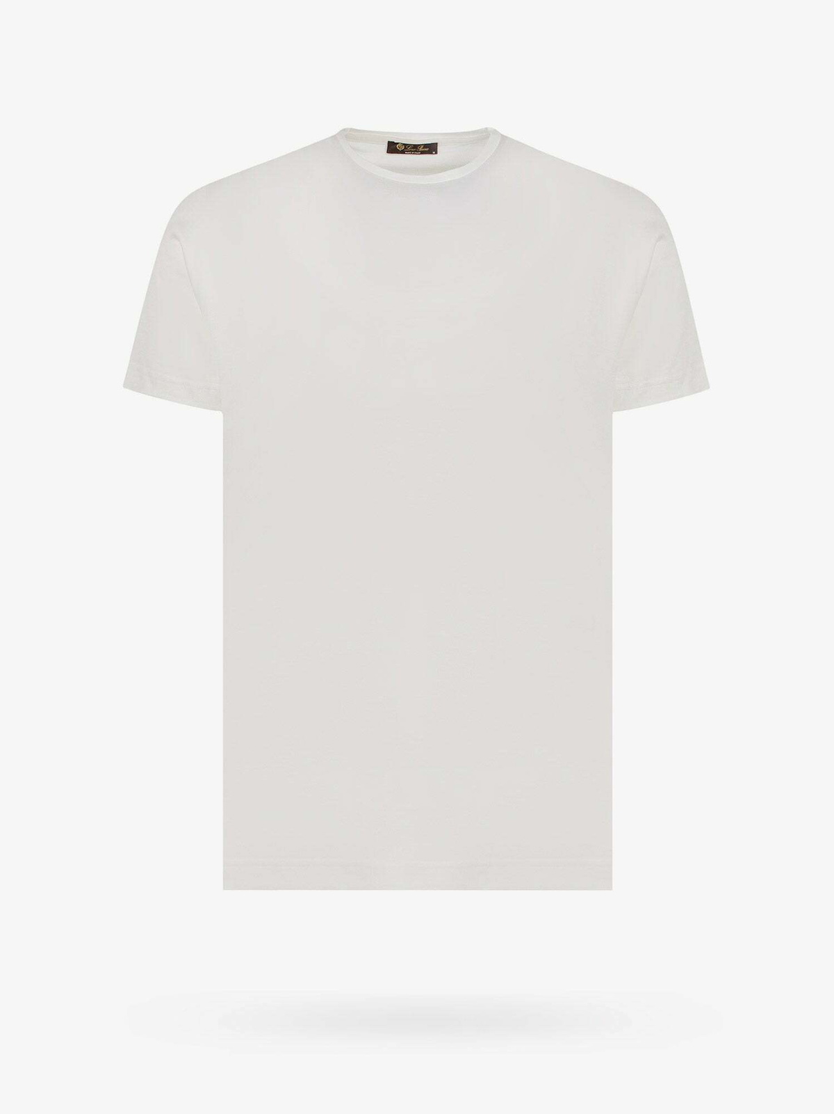 Palikir Cotton Jersey Polo T Shirt in Neutrals - Loro Piana